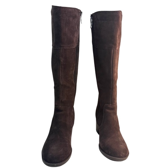 Easy Spirit Women’s Grazes Tall Boot Brown Suede Size: 7 - Picture 3 of 16